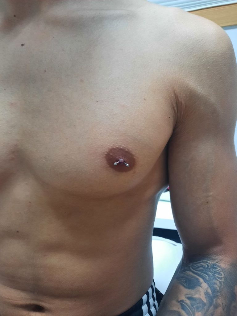 Piercing en el Pezón - Belladona Segovia