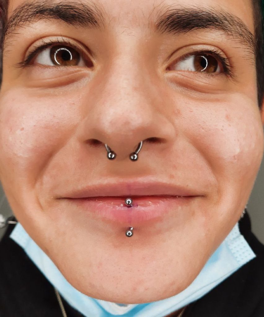 Piercing en la Nariz y Labios - Belladona Segovia